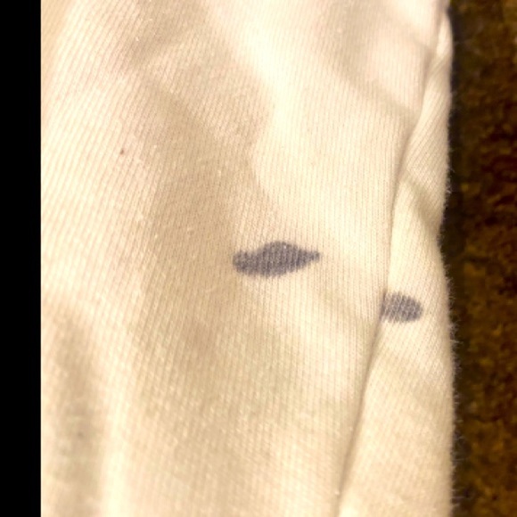 The North Face White Hooded Sweatshirt Long Sleeve Preowned casual warm - Picture 4 of 4